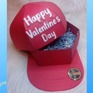 Baseball cap / Treat Gift Box / Sports Cap Favor Personalized GiftBox Assembled